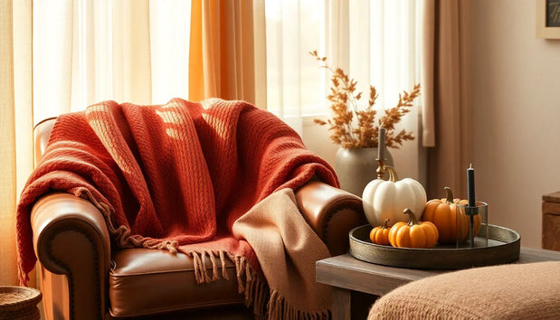 Classic Autumn Décor: Embracing Rust, Burnt Orange, and Cozy Browns - Lulu Loves Home