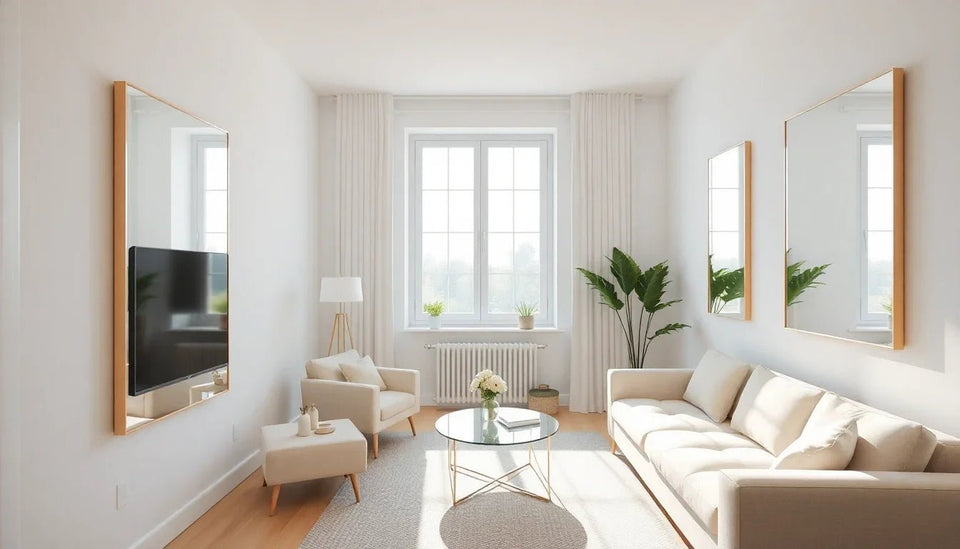Small Home Styling Tricks: Mirrors to Maximize Light & Space - Lulu Loves Home