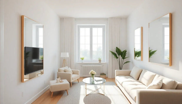 Small Home Styling Tricks: Mirrors to Maximize Light & Space - Lulu Loves Home