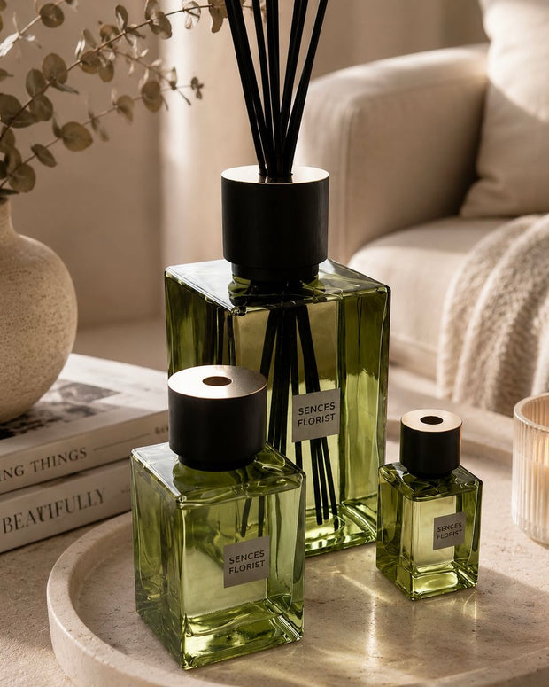 Olive Green Florist Small Reed Diffuser