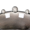 Oval Extra Large Grey Bobble Edged Bowl