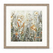 Artko Blossom large framed floral canvas front view on white