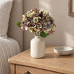Artificial Short Dusky Plum Hydrangea Stem — product image 2