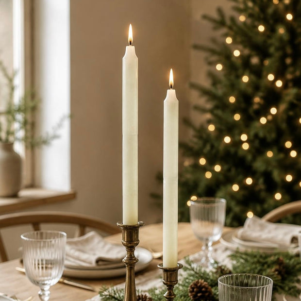 Tall Dinner Candle - Ivory