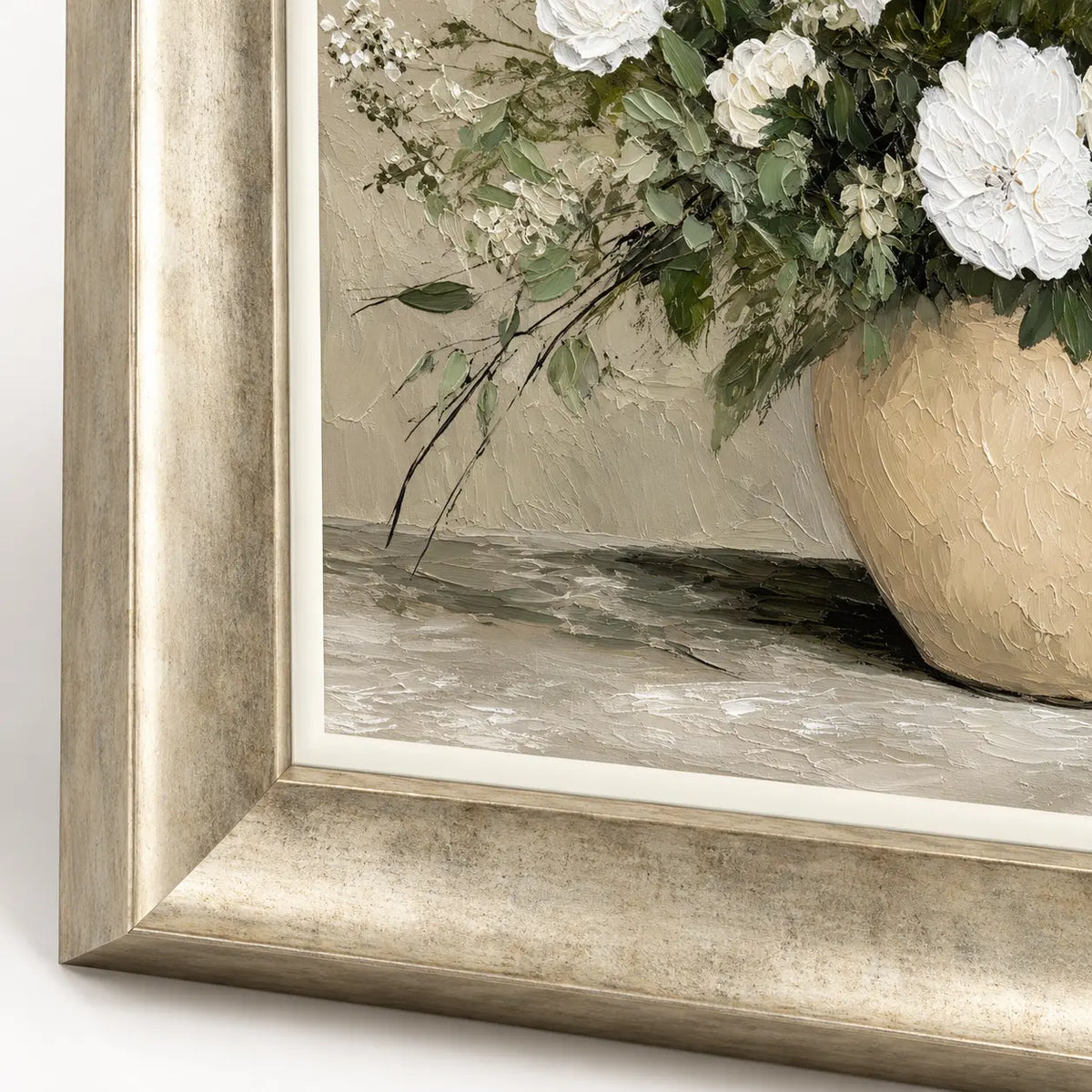 Artko Verdant Bouquet close-up showing metallic-effect frame and textured gel finish