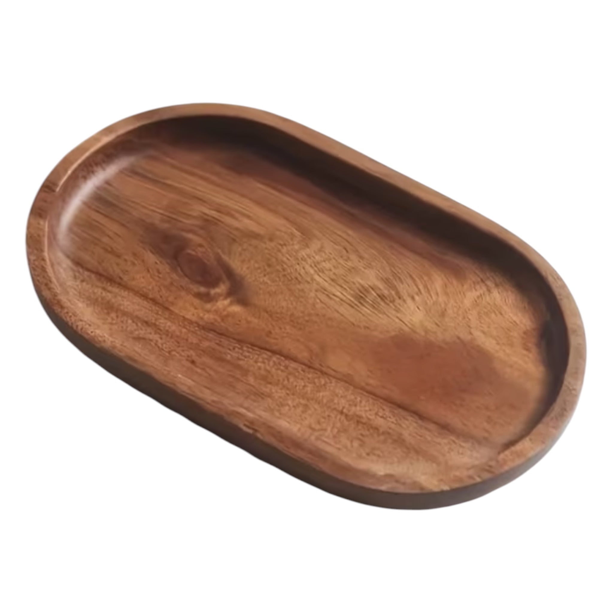 Wooden Brown Styling Tray