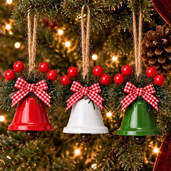 Mini Metal Classic Bell With Bow