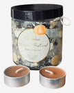 Pumpkin Fragranced Tealights In Jar - Pack of 15