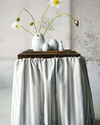 White Ceramic Decor Eggs - Set of Two