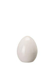 White Ceramic Decor Eggs - Set of Two