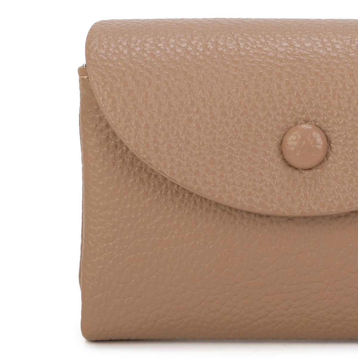 RFID Soft Grain Compact Wallet