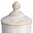 White Stone Storage Jar Canister — product image 5
