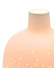 White Ceramic Loire Bottle LED Table Lamp
