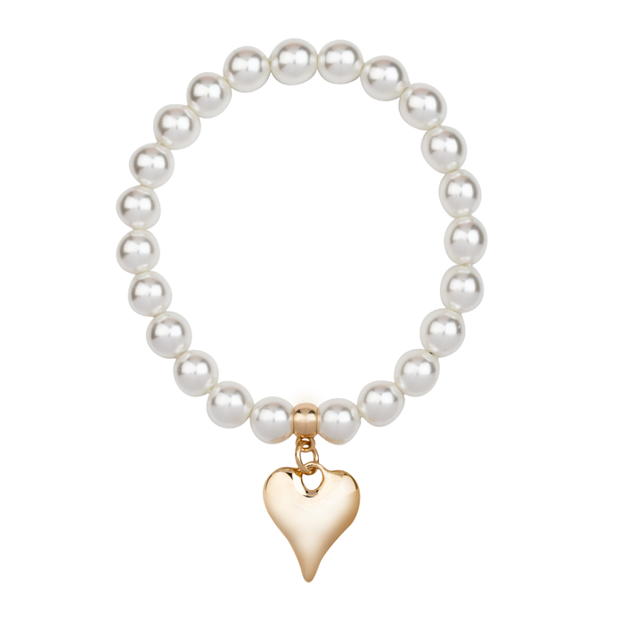 Audrey Mother of Pearl Elasticated Bracelet