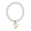 Audrey Mother of Pearl Elasticated Bracelet