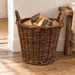 Meon Rattan Round Log Basket