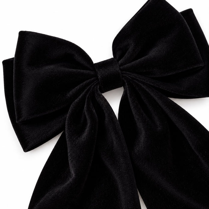 Black Velvet Bow