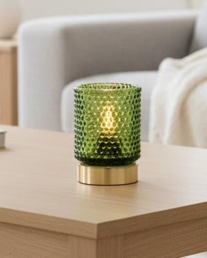 LED Green Glass Bulb Light