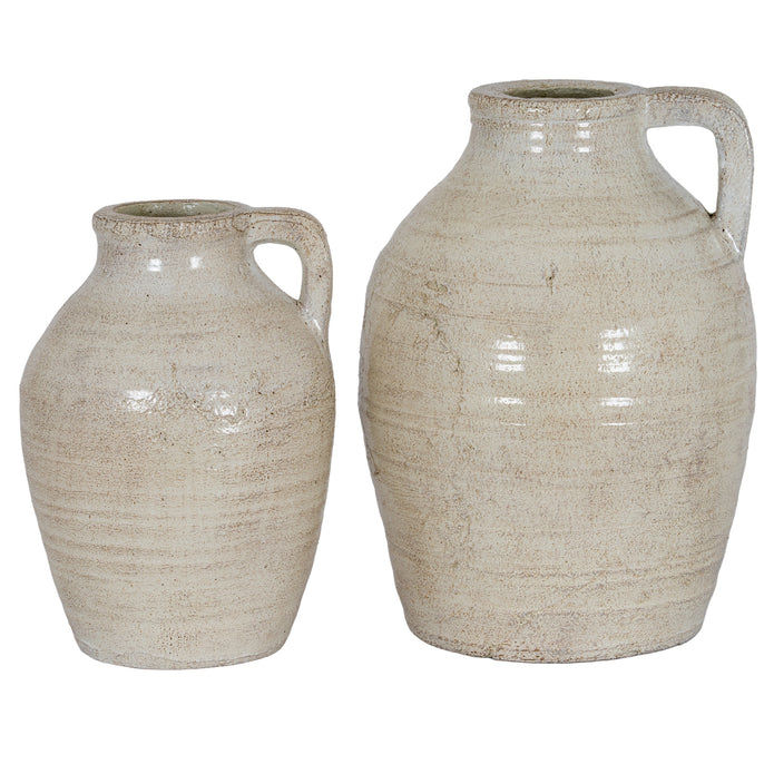 Tarn Neutral Glazed Jug