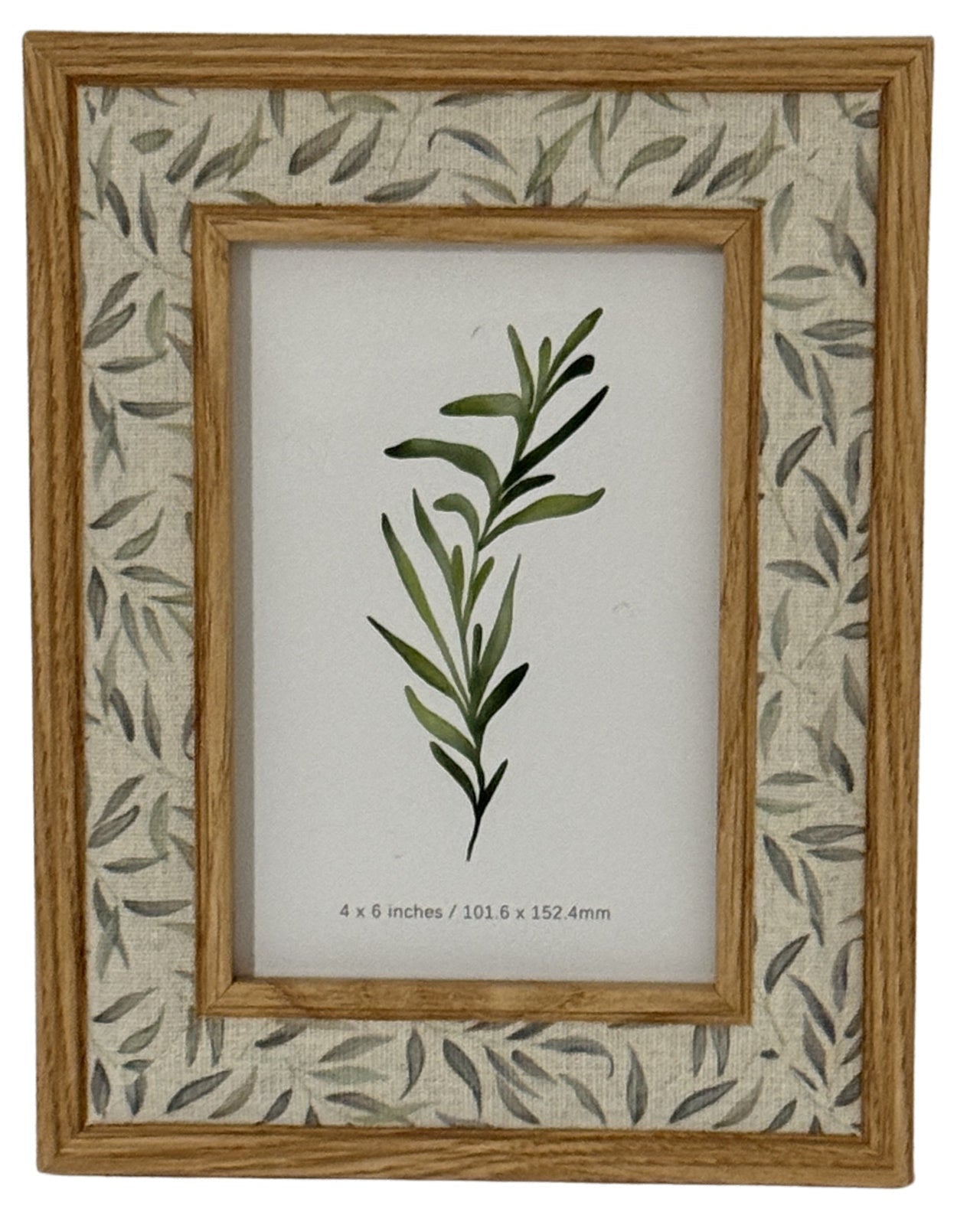 Neutral Wooden Tundra Photo Frame