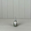 Sage Green And White Ceramic Gonk