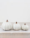 Patterned Pumpkin Décor