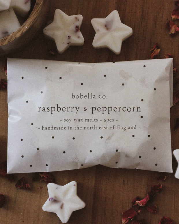 Soy Wax Melts - Raspberry & Peppercorn