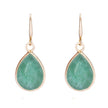 Venus Semi-Precious Stone Hook Earrings