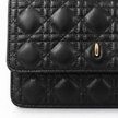 Black Quilted Top Handle Crossbody Bag with Zip Closure