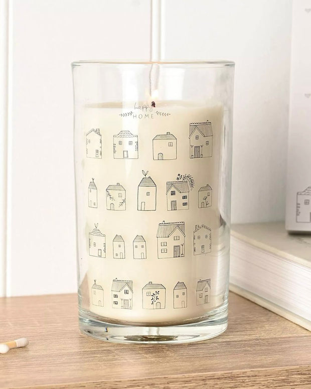 Beige Moments Tall Candle - Home