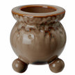Brown Bobble Candle Holder