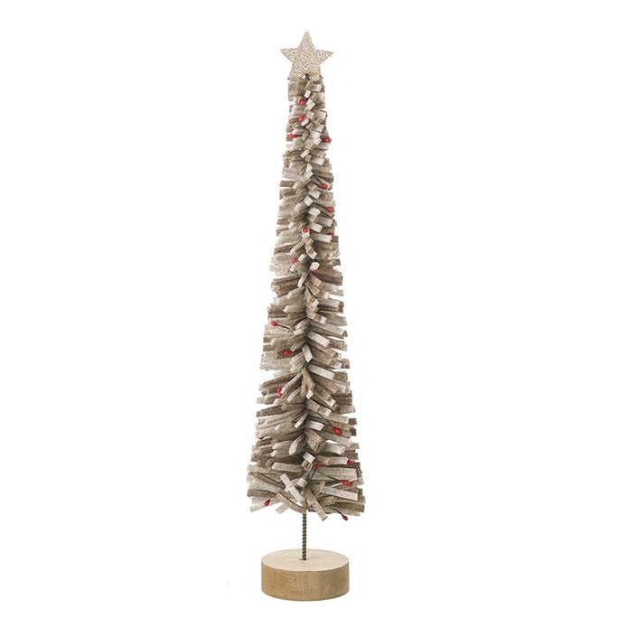 Brown Felt Christmas Tree