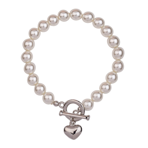 Audrey Mother of Pearl T-Bar Bracelet