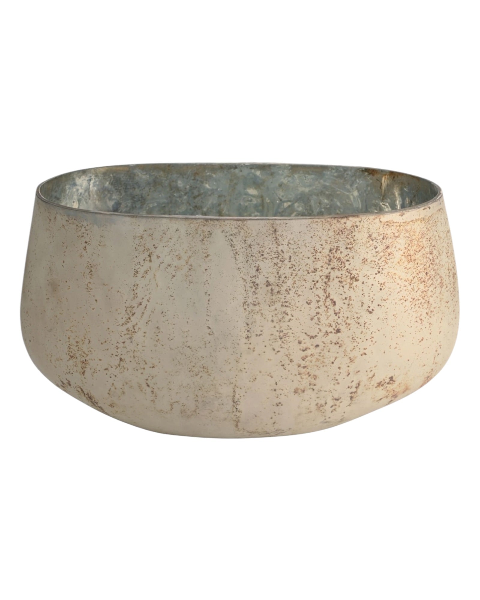 Natural Luxe Beige Bowl Vase