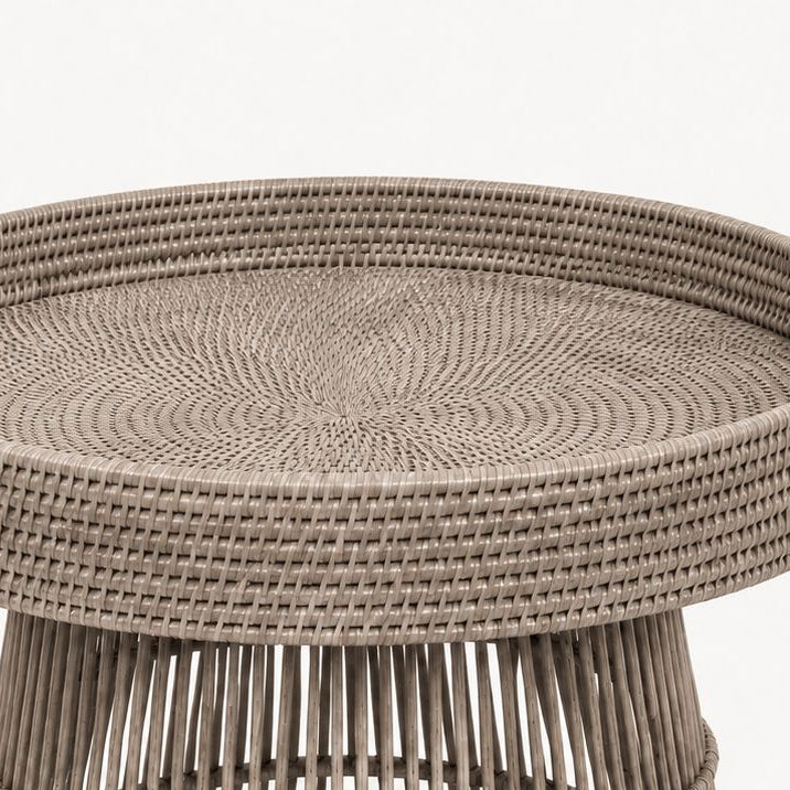 Wickham Rattan Round Side Table