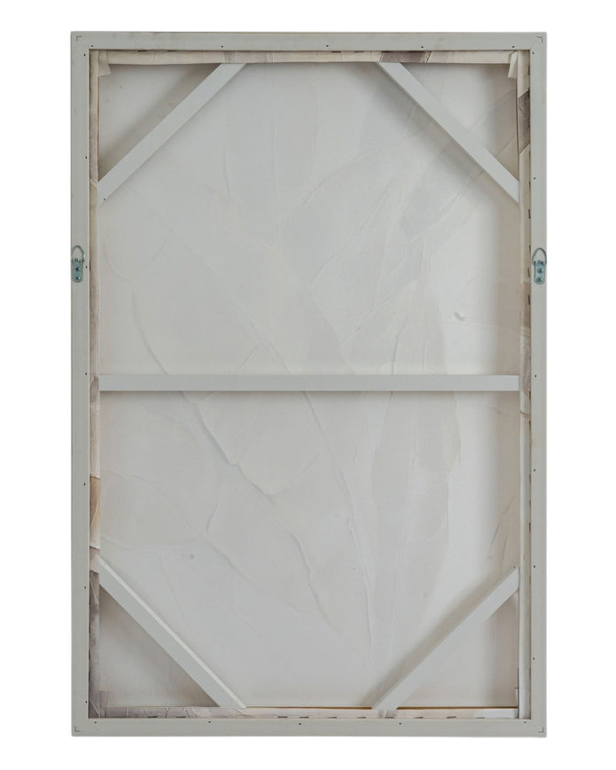 Neutral Clayre Line framed canvas wall art by Hill Interiors featuring abstract neutral-toned design for modern home decor.