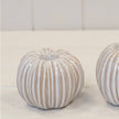 Ceramic Natural Pumpkin Dinner Candle Holder