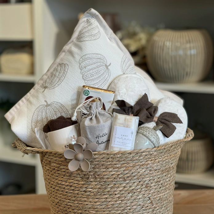 Autumnal Boo Gift Basket - Neutral