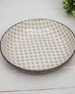Patterned Nordic Monochrome Pasta Bowls - Set of Four