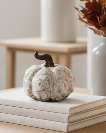 Neutral Wonky Pumpkin