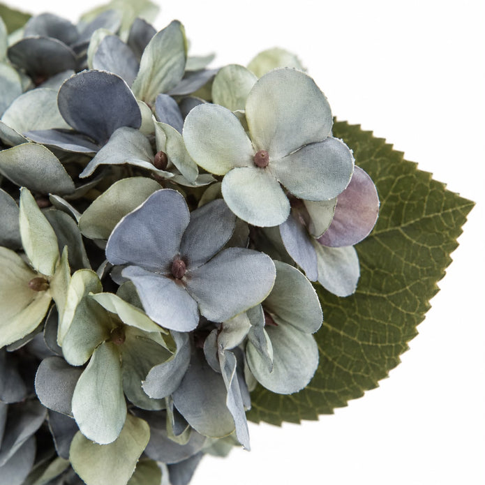 Artificial Short Dusky Blue Hydrangea Stem — product image 6