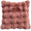 Rosewood Pink Luxury Faux Fur Cushion