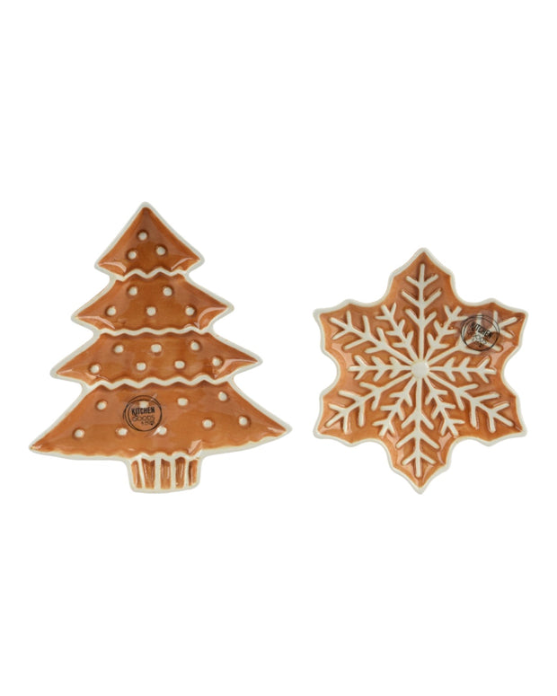 Tree Snowflake Serving Plate