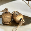Antique Gold Hanging Cow Bell