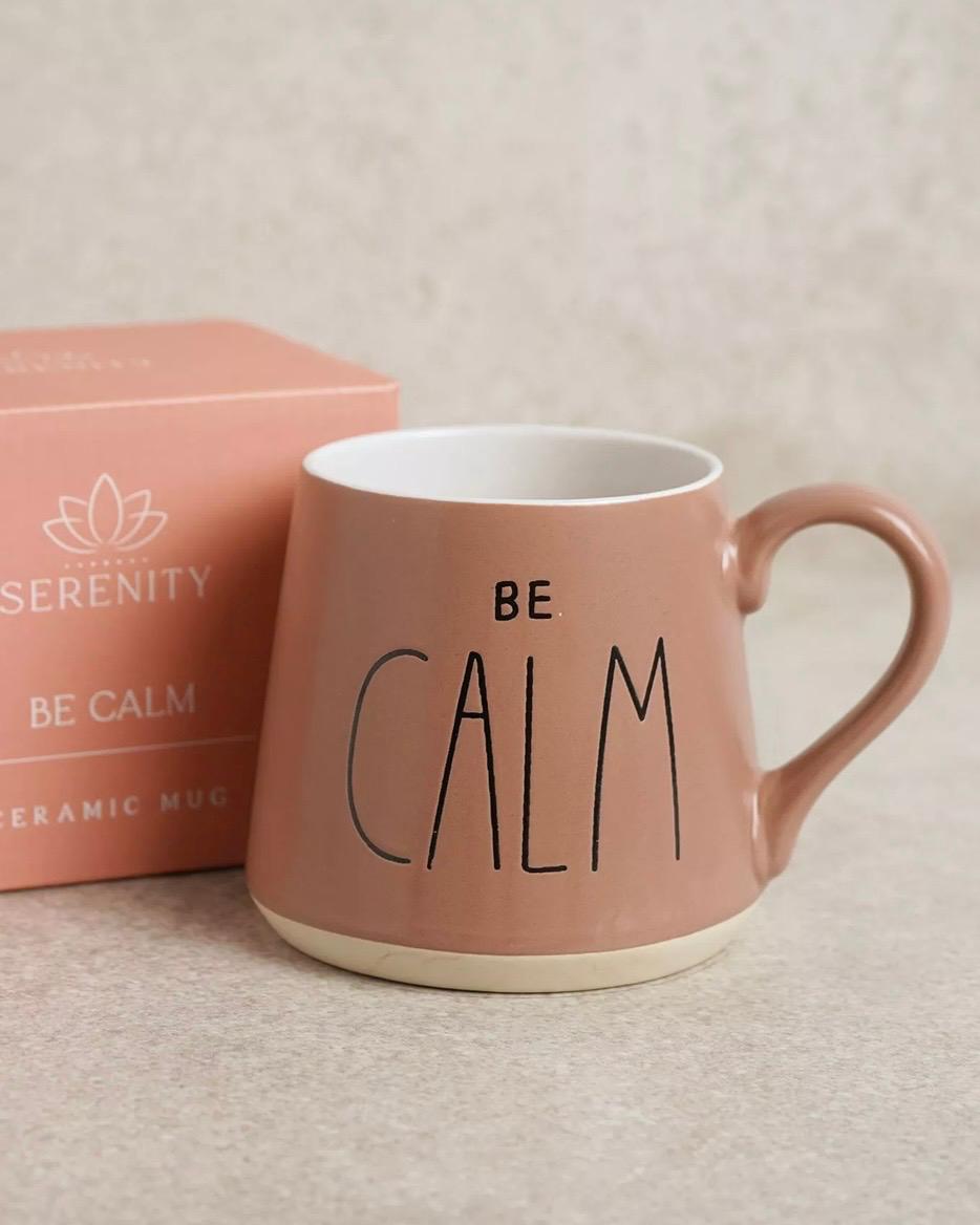 Pink Mug - Be Calm