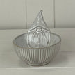 Glazed Gonk Ceramic Bowl With Textured Detail