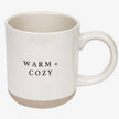 Sweet Water Decor Cream Glazed Ceramic Warm & Cozy Mug