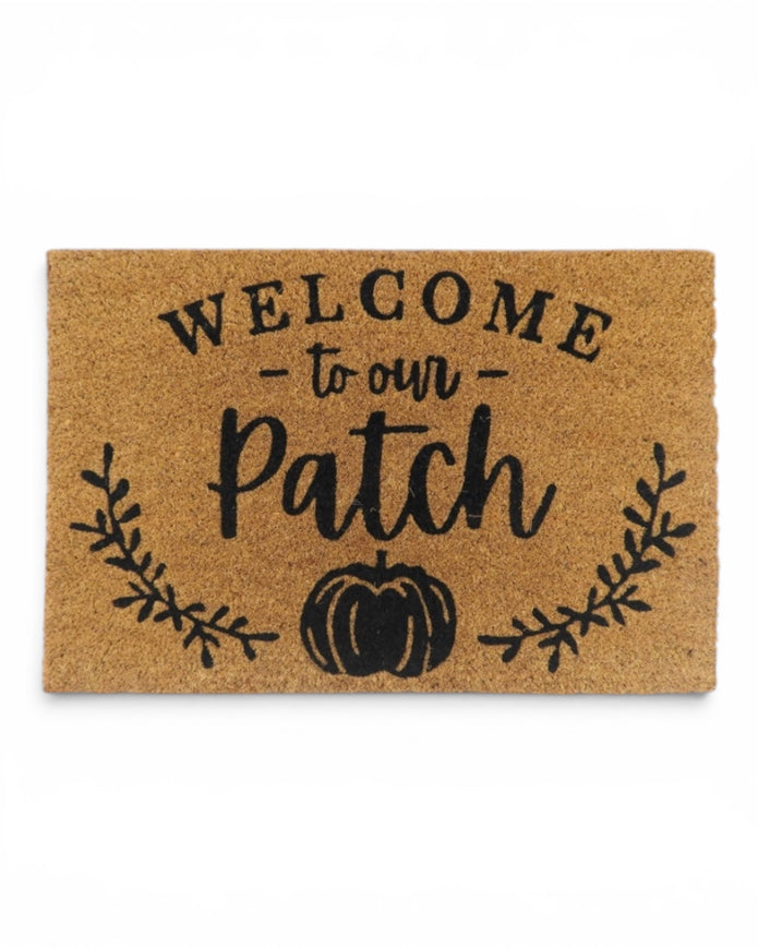 Welcome To Our Patch Doormat