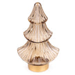 Gold Light Up LED Christmas Tree Lamp by Candlelight Products Ltd, illuminated holiday decoration with festive LED lights.
