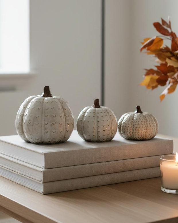Patterned Pumpkin Décor